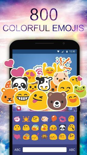 Galaxy Keyboard Theme for Android - عکس برنامه موبایلی اندروید