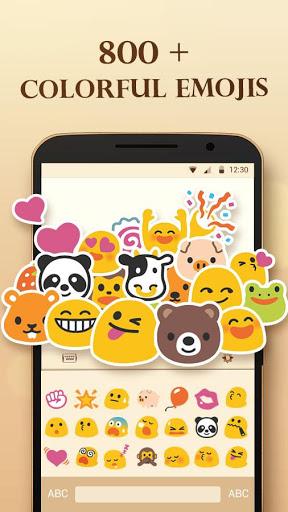 Gold Keyboard Golden Theme - عکس برنامه موبایلی اندروید
