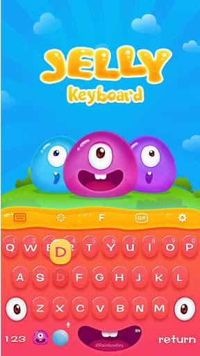 Jelly Bean Keyboard Theme - Image screenshot of android app