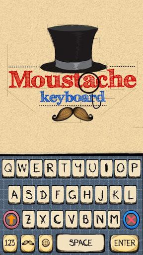 Mustache Theme - Keyboard Theme for Android FREE - عکس برنامه موبایلی اندروید