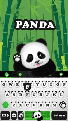 Panda Keyboard Theme - عکس برنامه موبایلی اندروید
