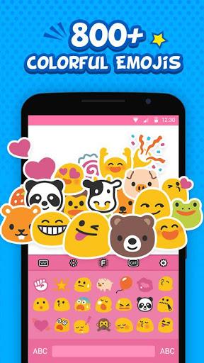 Sweetie Pop Art Keyboard Theme - Emoji & Gif - عکس برنامه موبایلی اندروید