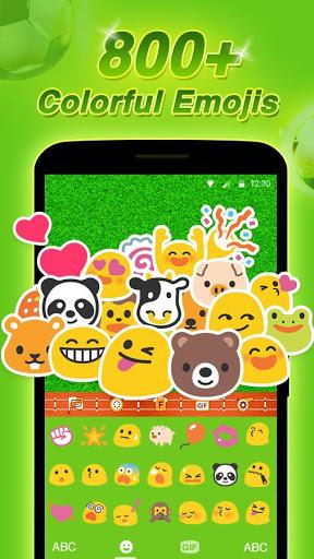 Soccer Keyboard Theme - Funny Emoji & Gif - عکس برنامه موبایلی اندروید