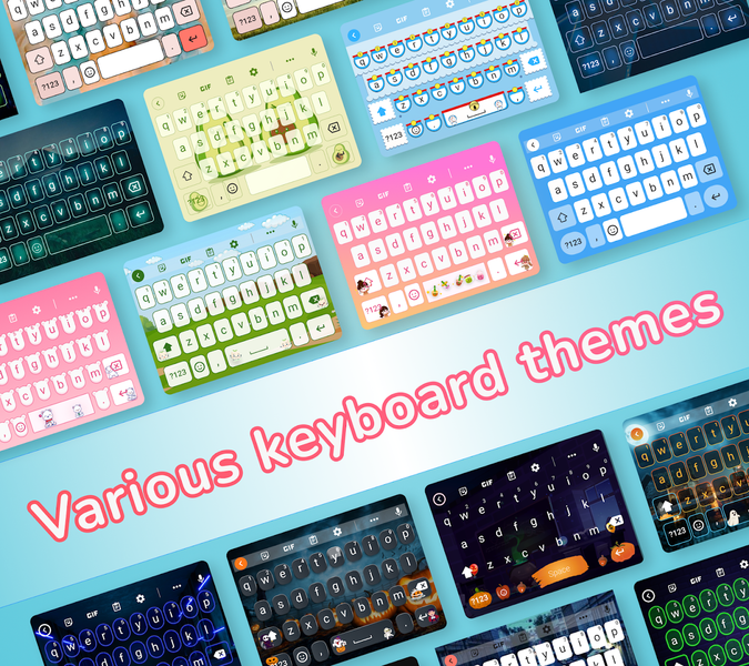 Emoji Keyboard: Theme, Photo - عکس برنامه موبایلی اندروید