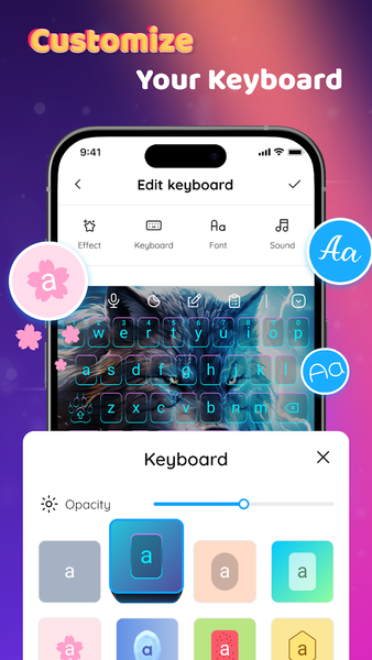 Font Keyboard Themes & Fancy - عکس برنامه موبایلی اندروید