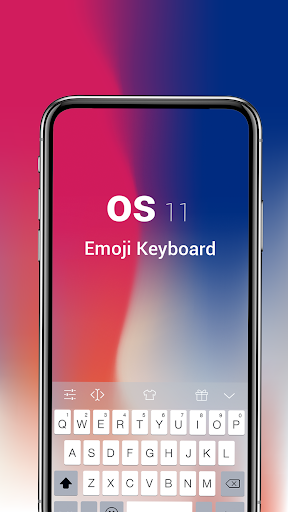 Phone X Theme for Emoji Keyboard - عکس برنامه موبایلی اندروید