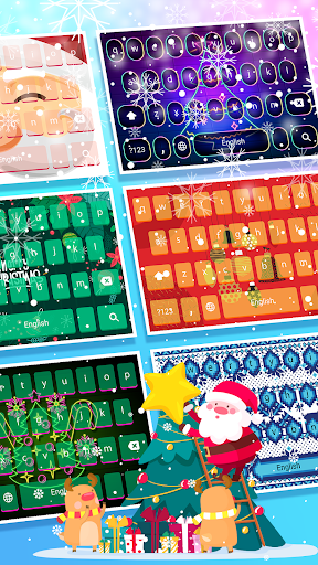 Color Keyboard, Christmas Keyboard 2019 - عکس برنامه موبایلی اندروید