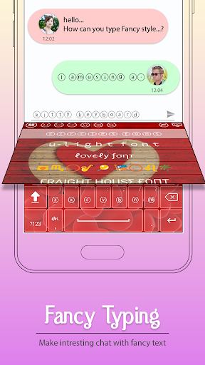 Heart Keyboard - عکس برنامه موبایلی اندروید