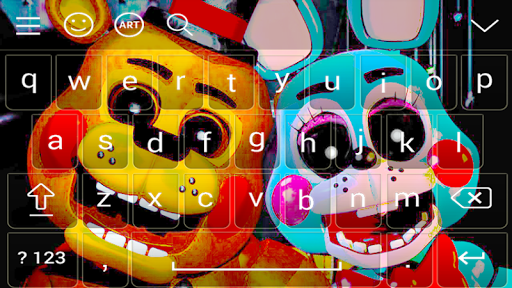 Freddy's keyboard - Image screenshot of android app