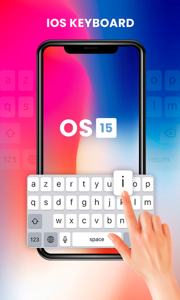 Keyboard iOS 16 : iOS Keyboard - عکس برنامه موبایلی اندروید