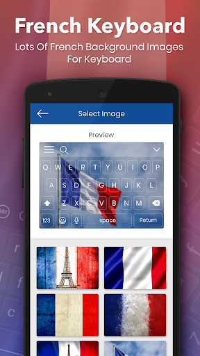 French Keyboard - عکس برنامه موبایلی اندروید
