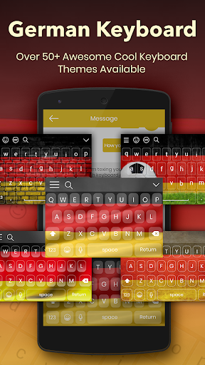 German Keyboard - عکس برنامه موبایلی اندروید
