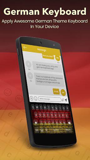 German Keyboard - عکس برنامه موبایلی اندروید