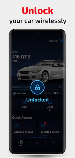 KeyConnect Digital Car Key - عکس برنامه موبایلی اندروید