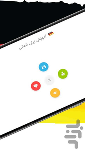 آموزش زبان آلمانی - عکس برنامه موبایلی اندروید