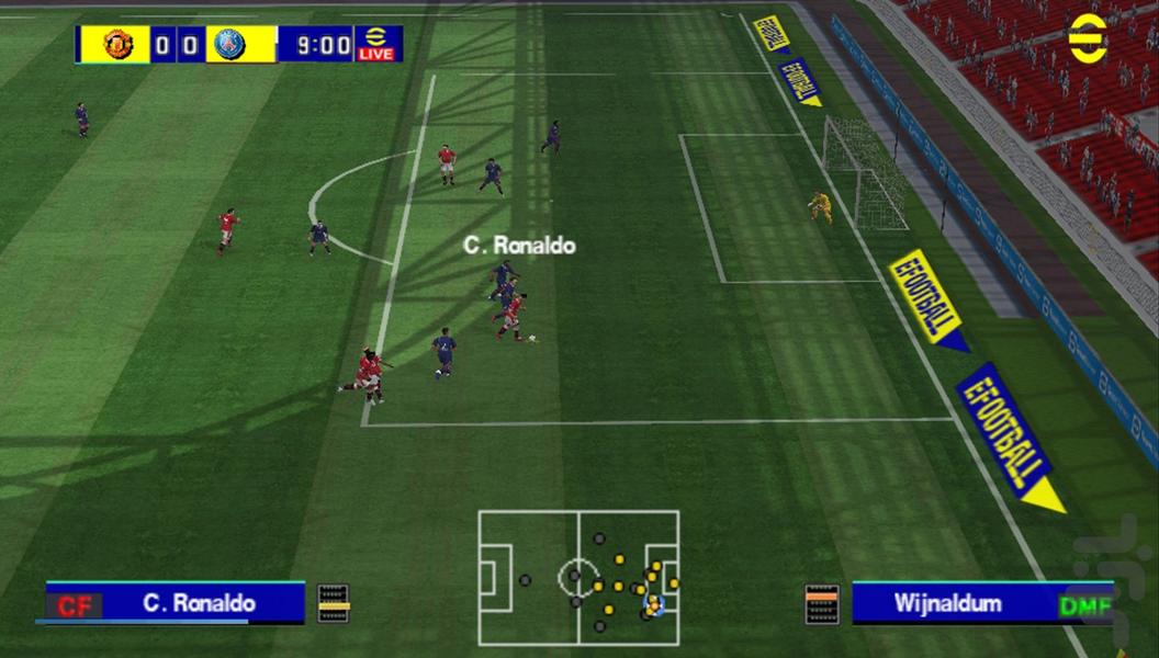 eFootball pes ۲۰۲۲ (فارسی،انگلیسی) - عکس بازی موبایلی اندروید