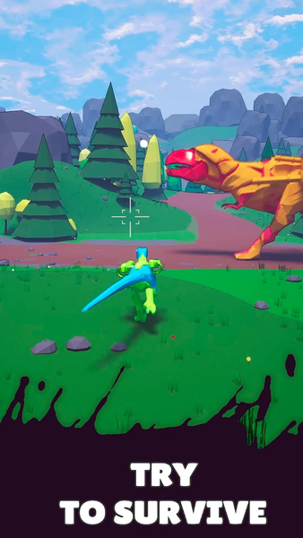Dinos and Riders - Gameplay image of android game