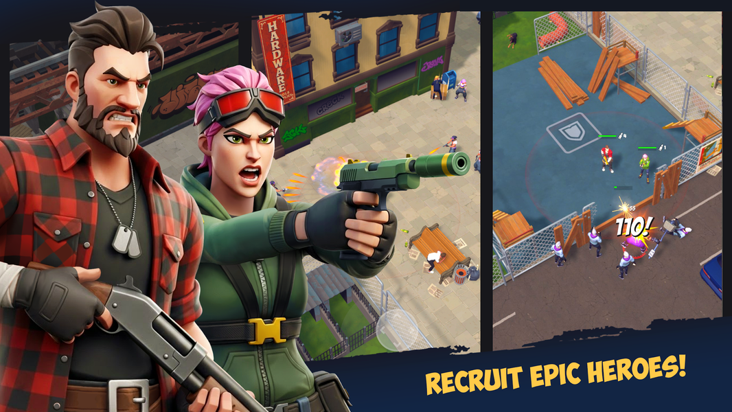 Street wars - Gameplay image of android game