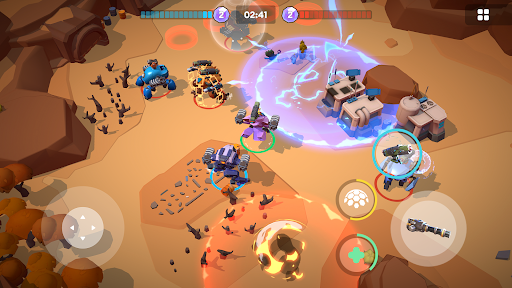 Little Big Robots. Mech Battle - Image screenshot of android app