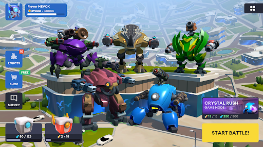 Little Big Robots. Mech Battle - Image screenshot of android app