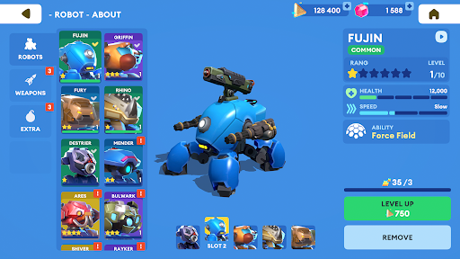 Little Big Robots. Mech Battle - Image screenshot of android app