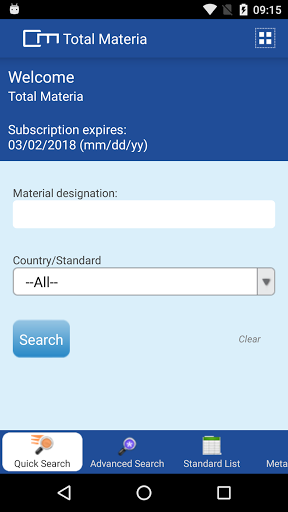 Total Materia - عکس برنامه موبایلی اندروید