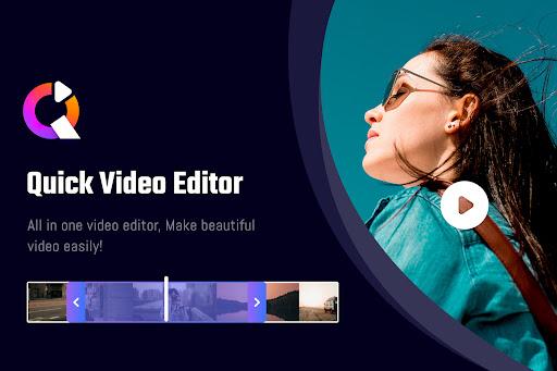 Quick Video Editor - عکس برنامه موبایلی اندروید