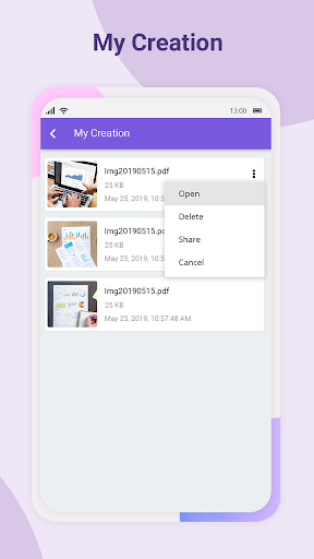 Image to PDF Converter - Image screenshot of android app