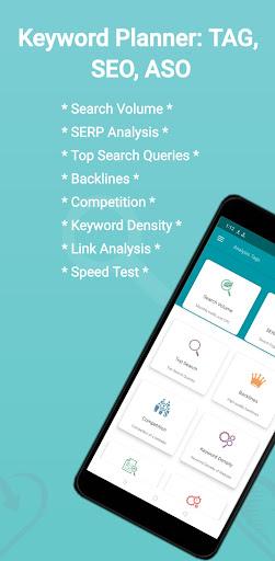 Keyword Planner: TAG, SEO, ASO - Image screenshot of android app