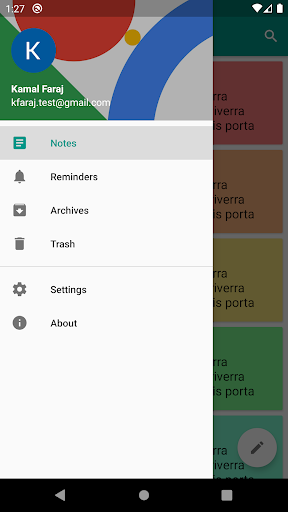 Notepad - عکس برنامه موبایلی اندروید