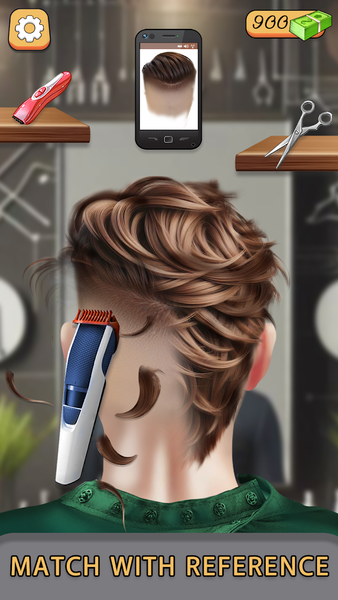 Barber Shop Hairdresser Game - عکس بازی موبایلی اندروید