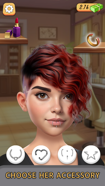 Barber Shop Hairdresser Game - عکس بازی موبایلی اندروید