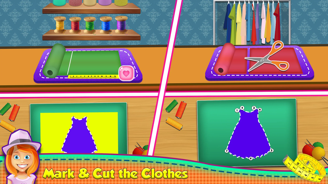Fashion Dress Tailor Shop - عکس بازی موبایلی اندروید