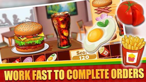 Fast Food Cooking Game Offline - عکس بازی موبایلی اندروید