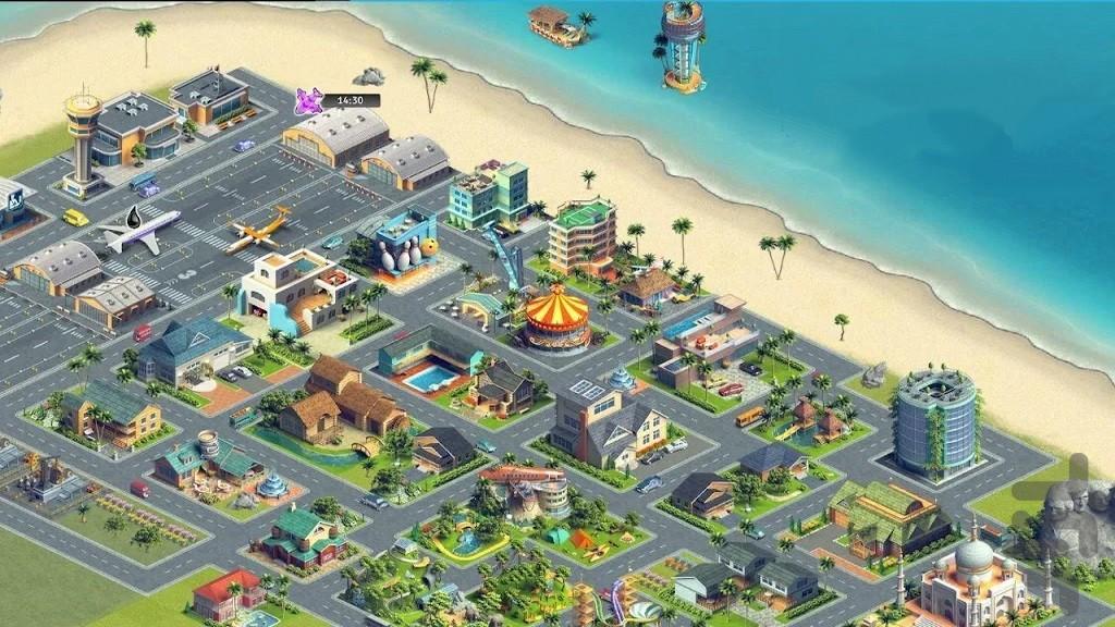شهرساحلی - Gameplay image of android game