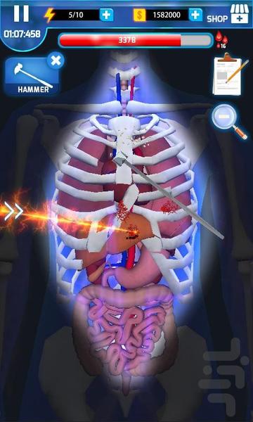 بازی جراحی اتاق عمل - Gameplay image of android game