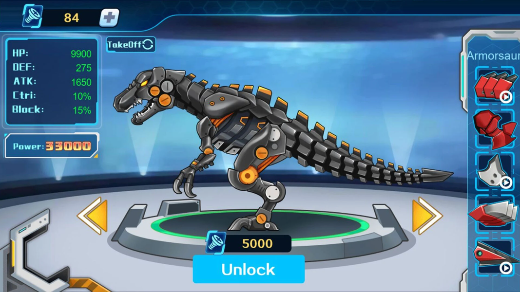 Mecha Colosseum - Gameplay image of android game