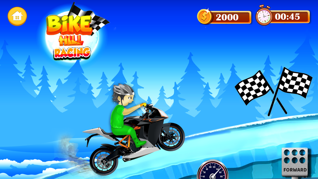 Bike Hill Racing - Bike Game - عکس برنامه موبایلی اندروید