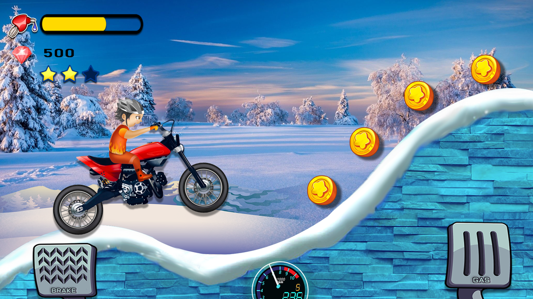 Bike Hill Racing - Bike Game - عکس برنامه موبایلی اندروید