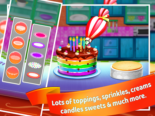 Real Cake Maker 3D - Bake, Design & Decorate Android खेल APK  (com.cocoplay.cakemaker) Coco Play By TabTale द्वारा प्रकाशित - PHONEKY से  अपने मोबाइल पर डाउनलोड करें