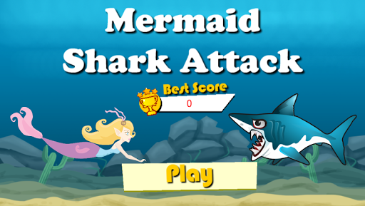 Shark Attack Mia Mermaid - Image screenshot of android app