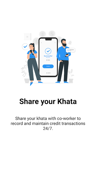 Khata App - Digital Credit Led - عکس برنامه موبایلی اندروید