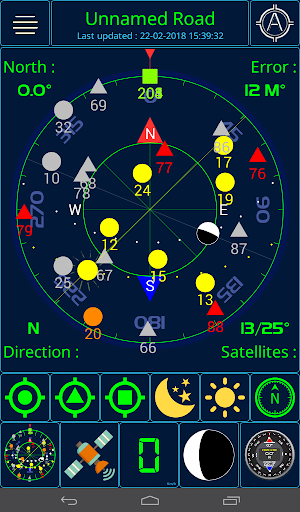GPS status - عکس برنامه موبایلی اندروید