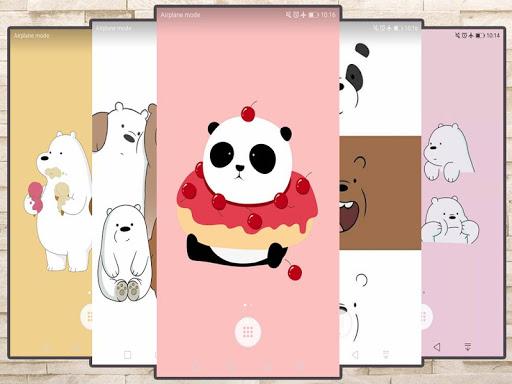 Cute Bear Wallpaper - Image screenshot of android app