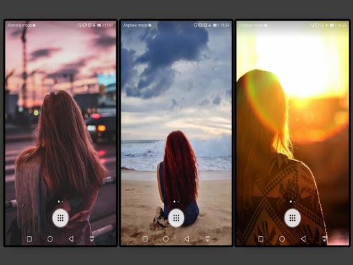 Lonely Girl wallpapers: sad,al - Image screenshot of android app