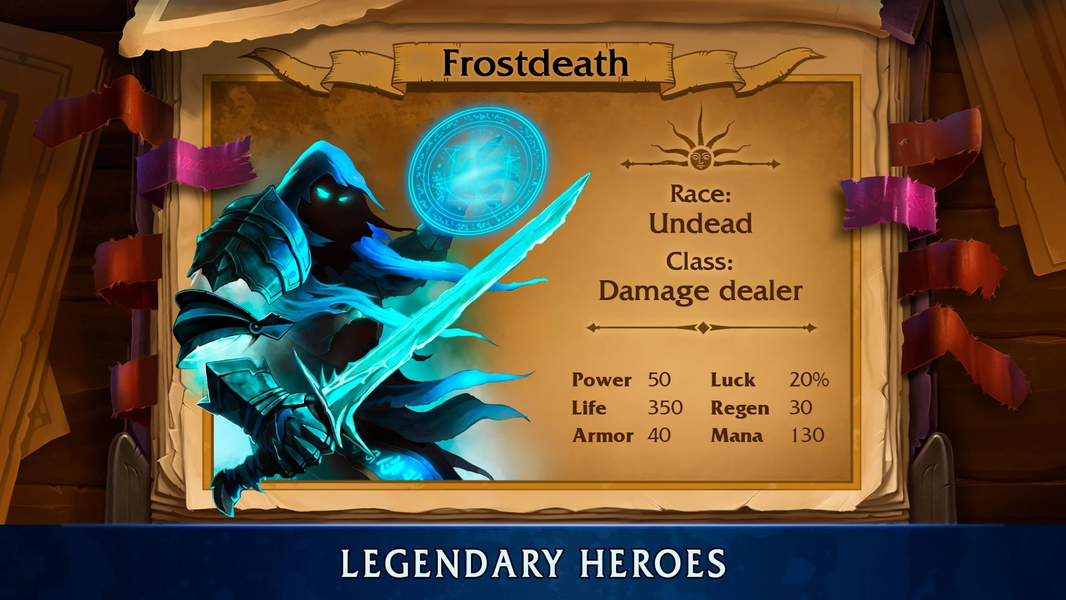 Heroes of War Magic - TBS RPG - عکس بازی موبایلی اندروید