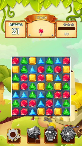 Candy Jewelry Puzzle - عکس بازی موبایلی اندروید