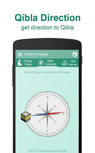 Islamic Compass | Qibla Finder - Image screenshot of android app