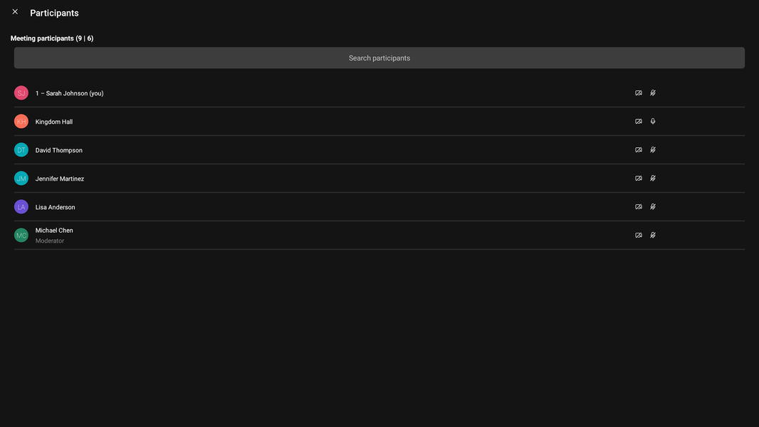 JW Conf - Image screenshot of android app