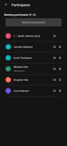 JW Conf - Image screenshot of android app